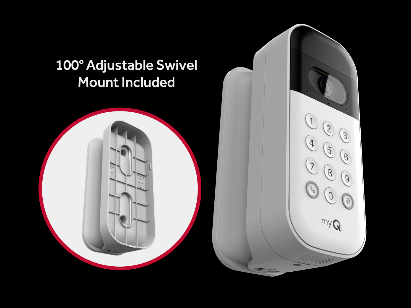 myQ Smart Garage Video Keypad