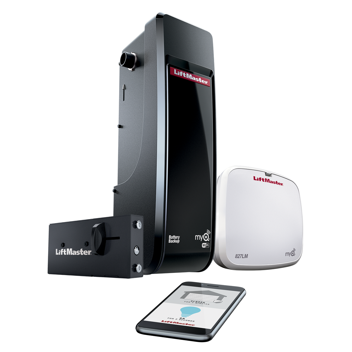 Liftmaster 8500w Wall Mount Garage Door Opener Liftmaster