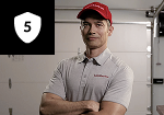 5-year motor warranty